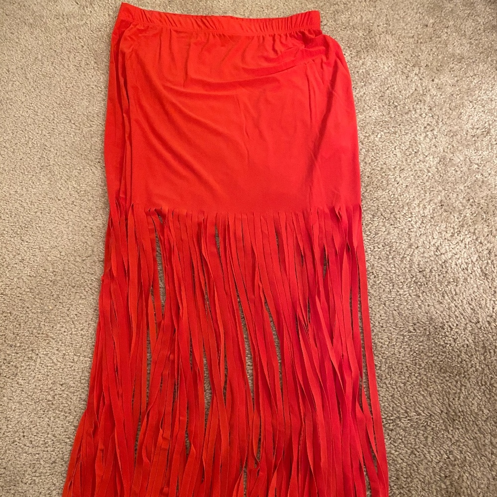 Venus skirt with frills